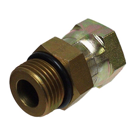 Gizmo 39005675 0.38 in. Male O-Ring Boss x 0.25 in. Female Pipe Swivel Hydraulic Adapter GI2671309